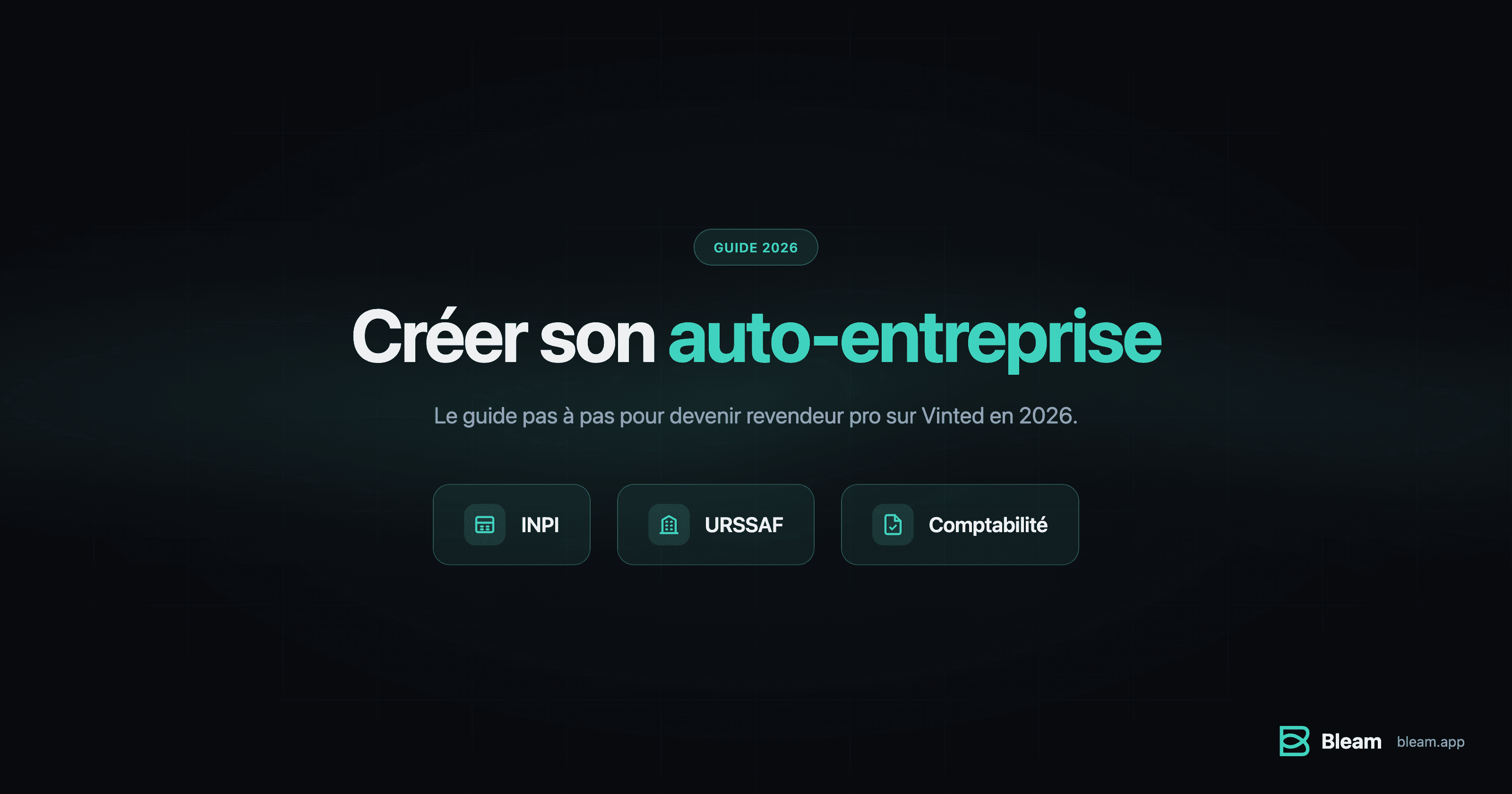 Créer auto-entreprise Vinted