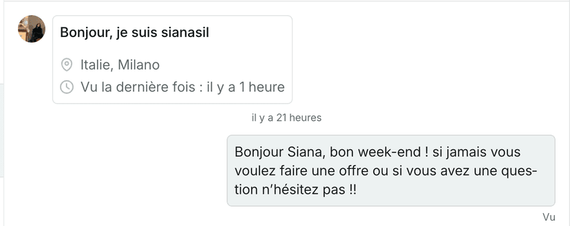 Exemple message favori 3