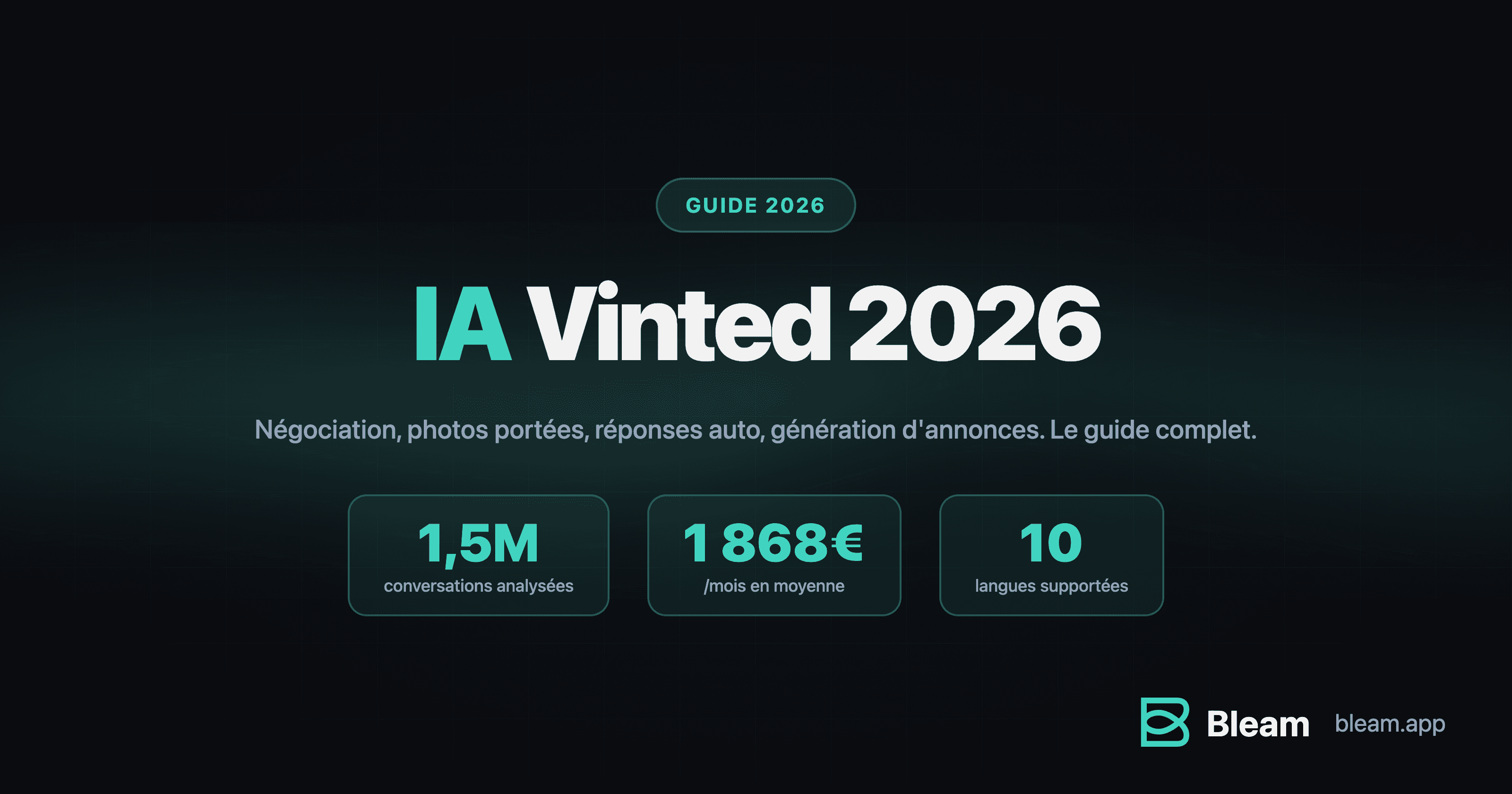 Guide complet IA Vinted 2026